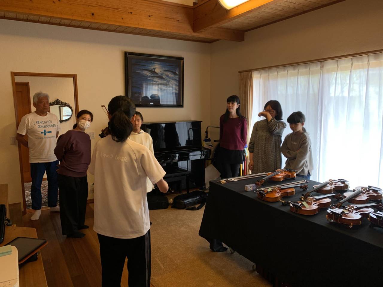 山口県へ出張🎻