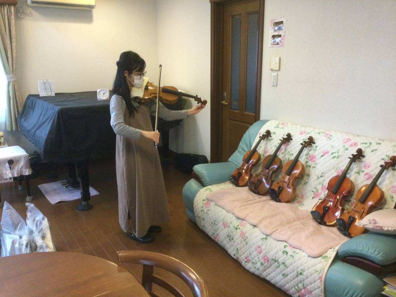 出張楽器選定🎻